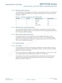 ADC1415S125HN-C18 Datasheet Pagina 18