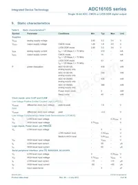 ADC1610S125HN-C18 Datasheet Pagina 6