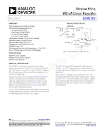 ADM7160ACPZN3.3-R2 Datenblatt Cover
