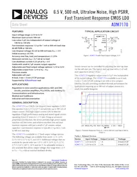 ADM7170ACPZ-4.2-R7 Datasheet Cover