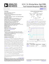 ADM7171ACPZ-4.2-R7數據表 封面