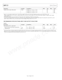 ADP121-ACBZ188R7 Datasheet Pagina 4