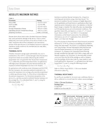 ADP121-ACBZ188R7 Datasheet Page 5