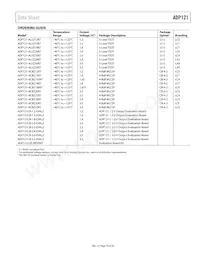 ADP121-ACBZ188R7數據表 頁面 19