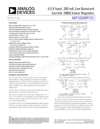 ADP122AUJZ-1.8-R7 Datenblatt Cover