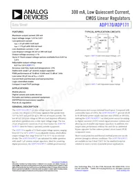 ADP170AUJZ-1.25-R7數據表 封面