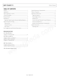 ADP170AUJZ-1.25-R7 Datasheet Page 2