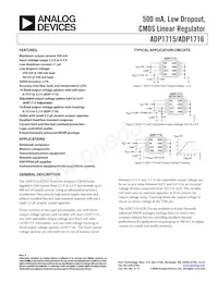 ADP1715ARMZ-0.9-R7 Datasheet Cover