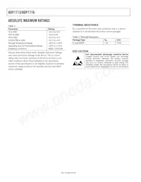 ADP1715ARMZ-0.9-R7 Datasheet Page 4