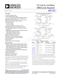 ADP1763ACPZ-1.5-R7 Таблица данных Обложка