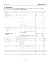 ADP322ACPZ-165-R7數據表 頁面 3