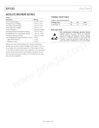 ADP3303AR-3.2-REEL數據表 頁面 4