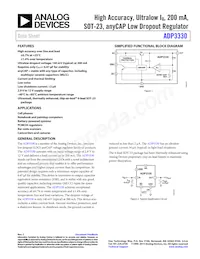 ADP3330ARTZ-2.75RL Datasheet Copertura