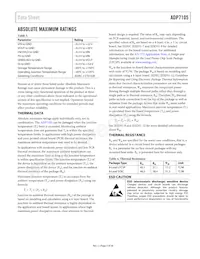 ADP7105ARDZ-1.8 Datasheet Page 5