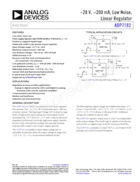 ADP7182ACPZN-1.5R7 Datenblatt Cover