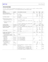 ADP7182ACPZN-1.5R7數據表 頁面 4