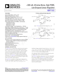 ADP7183ACPZN3.0-R7數據表 封面