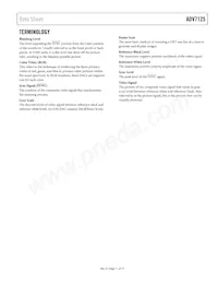 ADV7125WBSTZ170-RL Datasheet Pagina 11