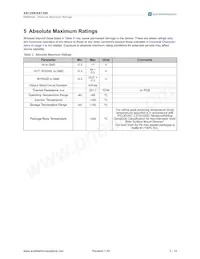 AS1359-BTTT-45 Datasheet Pagina 3