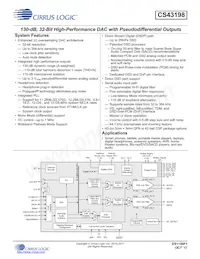 CS43198-CNZ Datasheet Copertura