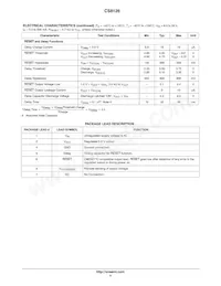 CS8126-1YDPSR7G Datasheet Pagina 4