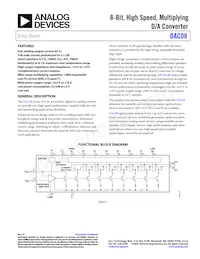 DAC08CS-REEL Datenblatt Cover