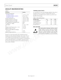 DAC08CS-REEL數據表 頁面 5