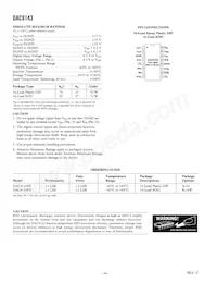 DAC8143FS數據表 頁面 4