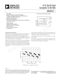 DAC8512FS-REEL7數據表 封面