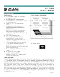 DS21Q43AT+ Datenblatt Cover