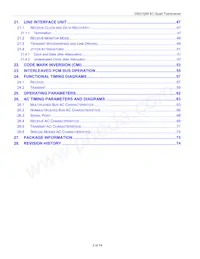 DS21Q58LN+ Datasheet Pagina 3