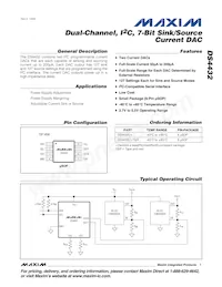 DS4432U+T&R Datasheet Cover