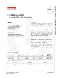 FAN2502S25X Datasheet Pagina 2