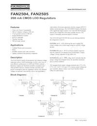 FAN2504S33X Datasheet Copertura