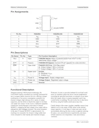 FAN2504S33X Datasheet Pagina 2