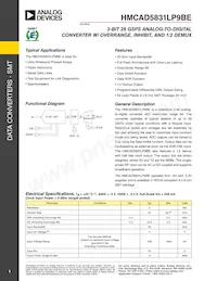 HMCAD5831LP9BETR Datenblatt Cover