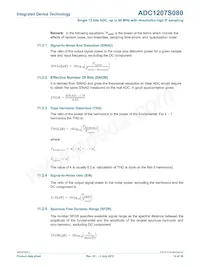 IDTADC1207S080HW-C28 Datenblatt Seite 14