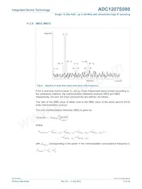 IDTADC1207S080HW-C28 Datenblatt Seite 15