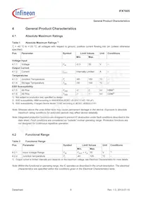 IFX7805ABTSAKSA1數據表 頁面 6