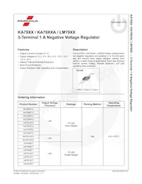 KA7915ATU Datasheet Pagina 2