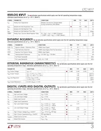 LTC1417AIGN#TRPBF Datasheet Page 3