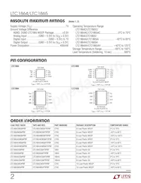 LTC1865AHMS#TRPBF Datasheet Pagina 2