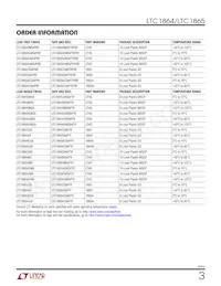 LTC1865AHMS#TRPBF Datasheet Pagina 3