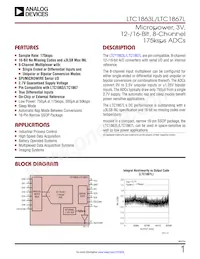 LTC1867LAIGN#TRPBF Datasheet Cover