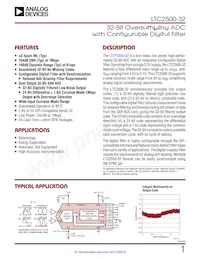 LTC2500IDKD-32#TRPBF Datenblatt Cover