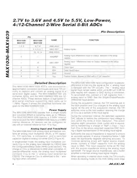 MAX1039AEEE+TGC1 Datasheet Pagina 8