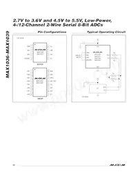 MAX1039AEEE+TGC1 Datasheet Pagina 22