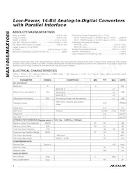 MAX1065BCUI+ Datasheet Pagina 2