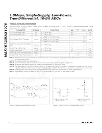 MAX1075CTC+T Datasheet Pagina 4