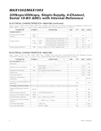 MAX1082ACUE+T Datasheet Pagina 4